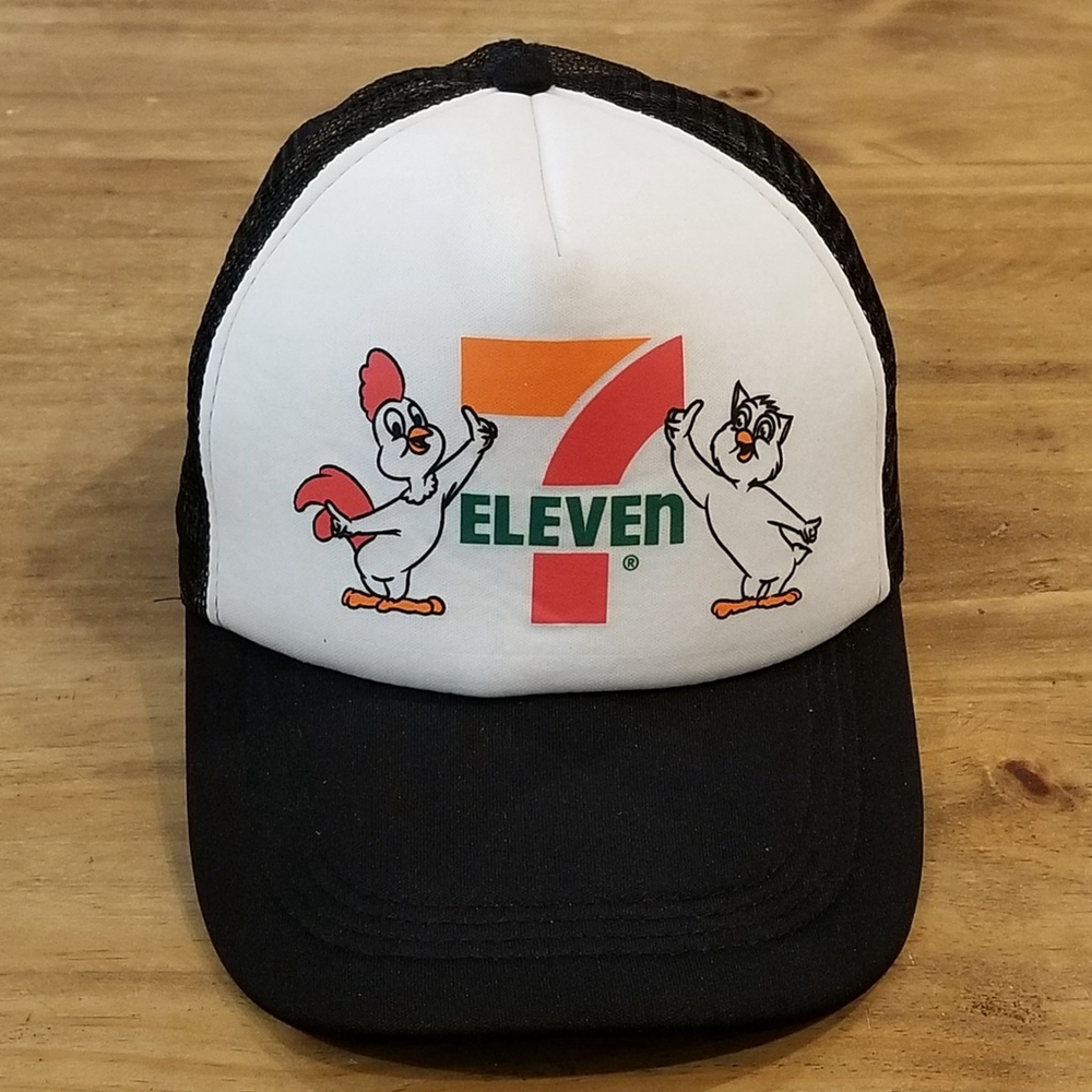 7 Eleven Hat Snapback Trucker Retro Chicken Logo One Size Convenience Store